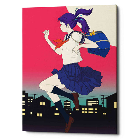 Image of 'Machikado Twilight' by Sai Tamiya, Canvas Wall Art