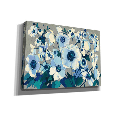Image of 'Anemones Japonaises I' by Shirley Novak, Canvas Wall Art