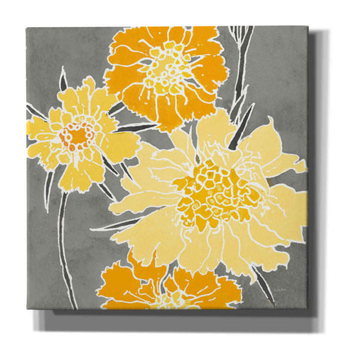 Image of 'Cloisonne Beauty I Gray' by Shirley Novak, Canvas Wall Art