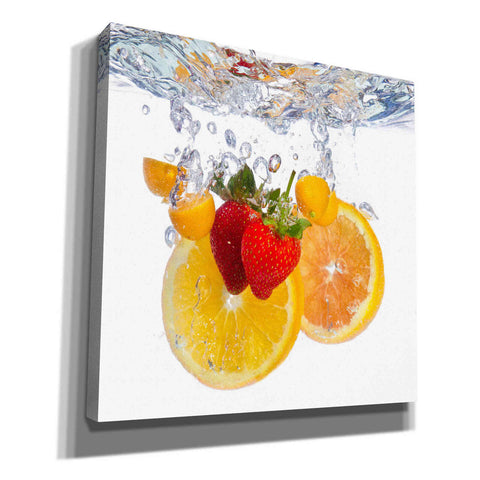 Image of 'Fruit Splash I' Canvas Wall Art