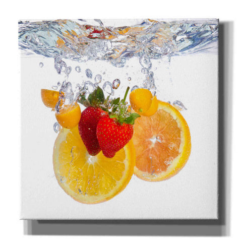 Image of 'Fruit Splash I' Canvas Wall Art