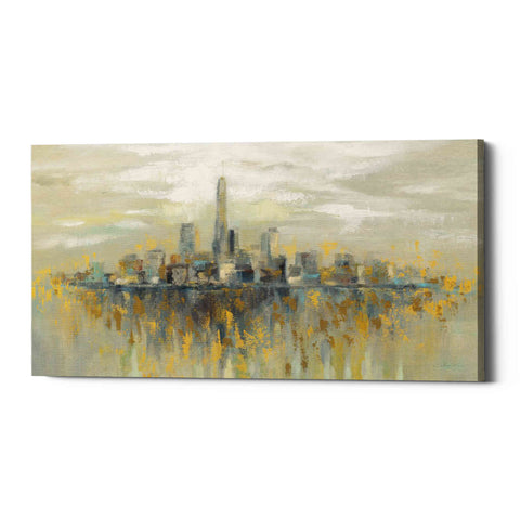 Image of 'Manhattan Fog' by Silvia Vassileva, Canvas Wall Art,Size 2 Landscape