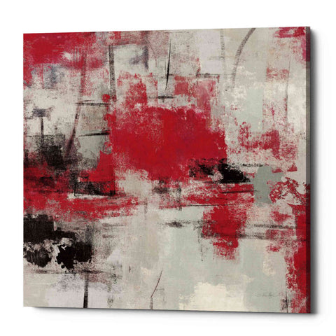 Image of 'Stone Gardens III Red' by Silvia Vassileva, Canvas Wall Art,Size 1 Square