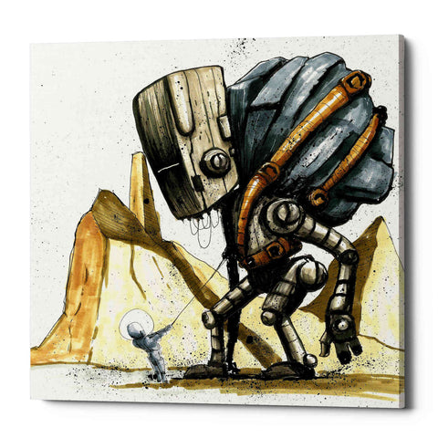 Image of 'Ink Bot 2.0' by Craig Snodgrass, Canvas Wall Art
