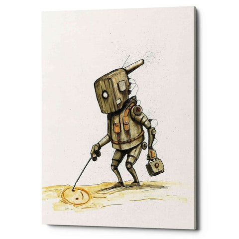Image of 'Ink Bot 3.0' by Craig Snodgrass, Canvas Wall Art