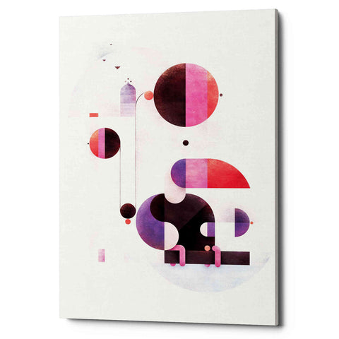 Image of 'Rainbow Swinger' by Antony Squizzato, Canvas Wall Art