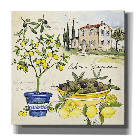 Image of 'Citron IV' by Anne Tavoletti, Canvas Wall Art