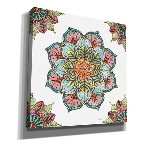 Image of 'Mandala Morning V' by Anne Tavoletti, Canvas Wall Art