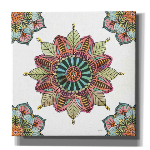 Image of 'Mandala Morning VI' by Anne Tavoletti, Canvas Wall Art