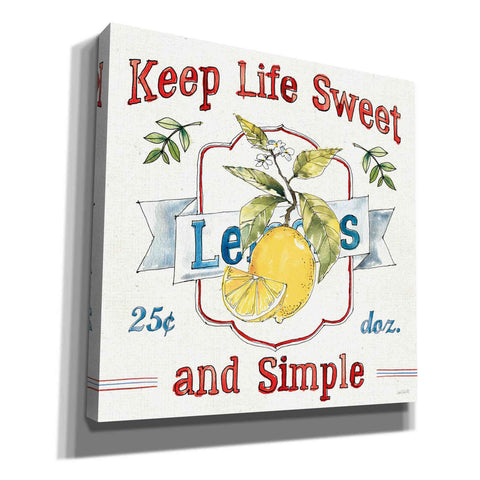 Image of 'Fruit Stand II' by Anne Tavoletti, Canvas Wall Art