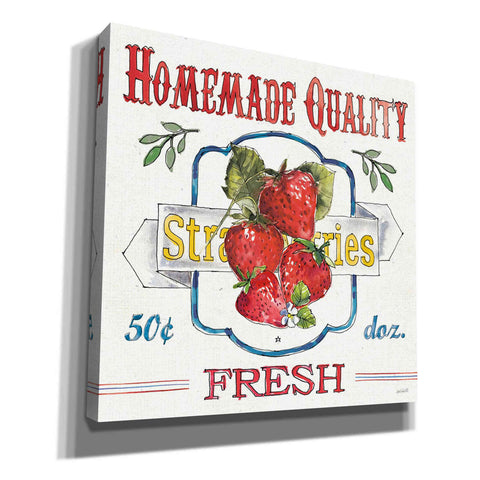 Image of 'Fruit Stand V' by Anne Tavoletti, Canvas Wall Art