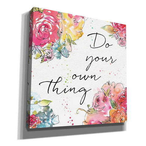 Image of 'Floral Figures X' by Anne Tavoletti, Canvas Wall Art