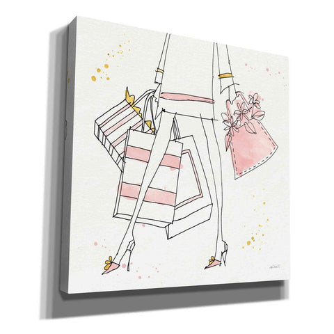 Image of 'Fashion Feet II' by Anne Tavoletti, Canvas Wall Art