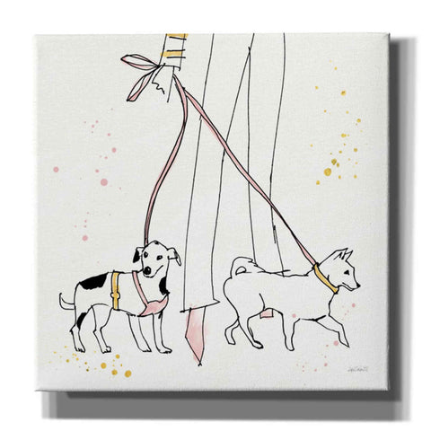 Image of 'Fashion Feet III' by Anne Tavoletti, Canvas Wall Art