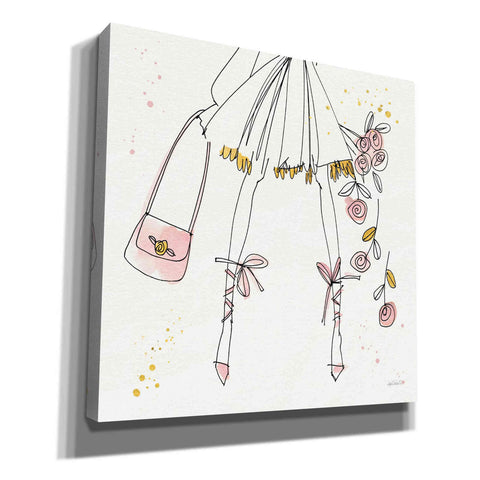 Image of 'Fashion Feet IV' by Anne Tavoletti, Canvas Wall Art