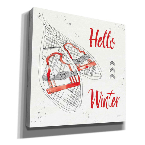 Image of 'Winter Fashion IX' by Anne Tavoletti, Canvas Wall Art