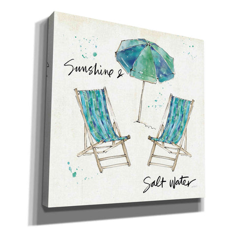 Image of 'Beach Divas Life' by Anne Tavoletti, Canvas Wall Art