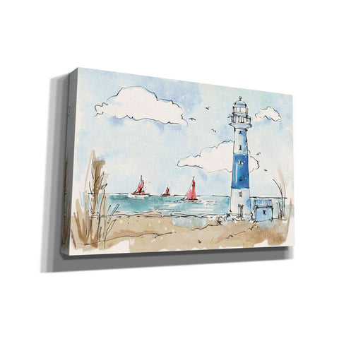 Image of 'Coastal Life II' by Anne Tavoletti, Canvas Wall Art