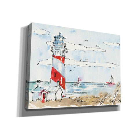 Image of 'Coastal Life I' by Anne Tavoletti, Canvas Wall Art