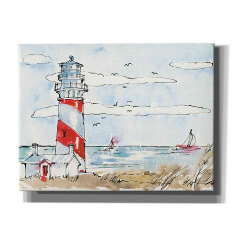 Image of 'Coastal Life I' by Anne Tavoletti, Canvas Wall Art