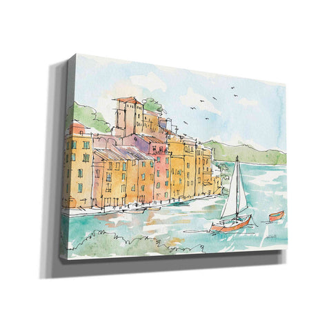 Image of 'Portofino II Crop' by Anne Tavoletti, Giclee Canvas Wall Art