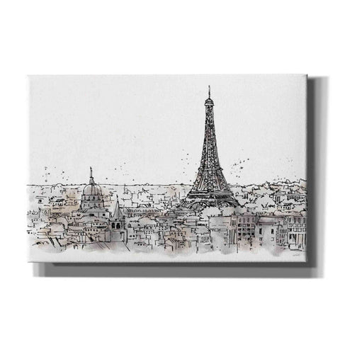 Image of 'Skyline Sketches II' by Anne Tavoletti, Canvas Wall Art