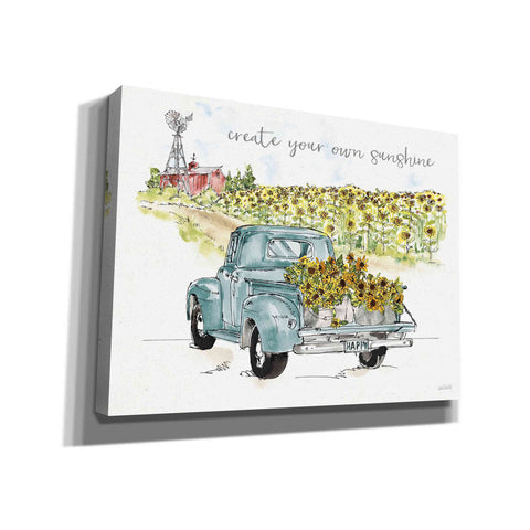 Image of 'Sunflower Fields VI' by Anne Tavoletti, Canvas Wall Art