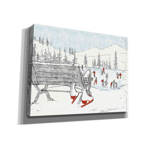 Image of 'Winter Fashion XI' by Anne Tavoletti, Canvas Wall Art
