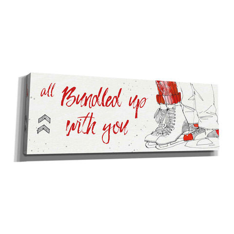 Image of 'Winter Fashion VIII' by Anne Tavoletti, Canvas Wall Art