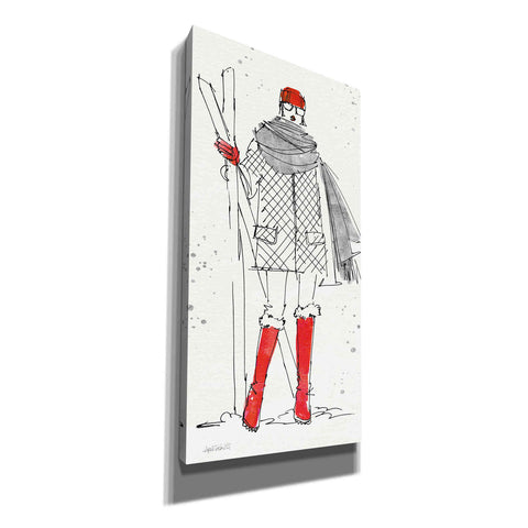 Image of 'Winter Fashion I' by Anne Tavoletti, Canvas Wall Art