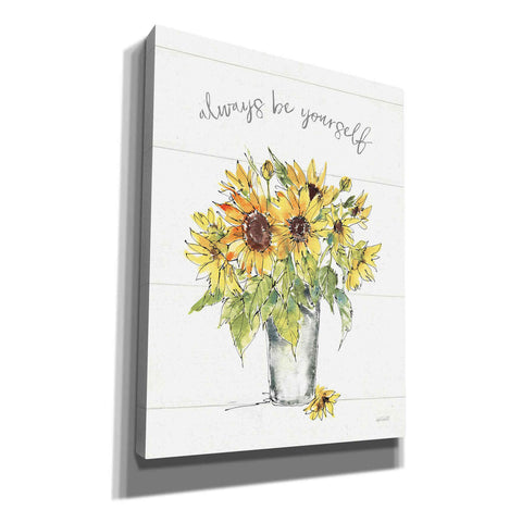 Image of 'Sunflower Fields II' by Anne Tavoletti, Canvas Wall Art