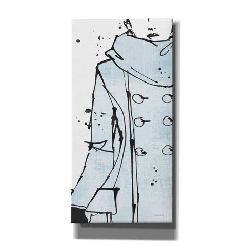 Image of 'Fashion Strokes VII Pastel' by Anne Tavoletti, Canvas Wall Art