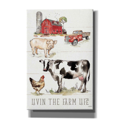 Image of 'Country Life III' by Anne Tavoletti, Canvas Wall Art