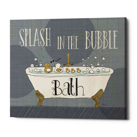 Image of 'Squeaky Clean II' by Veronique Charron, Canvas Wall Art