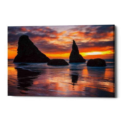 Image of 'Late Night Cloud Dance' by Darren White, Canvas Wall Art