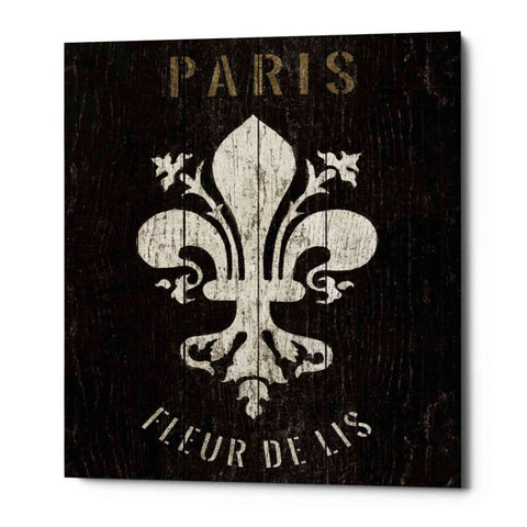 Image of 'Refurbished Fleur-de-lis' by Wild Apple Portfolio, Canvas Wall Art