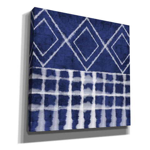 Image of 'Blue Shibori D' by Linda Woods, Canvas Wall Art