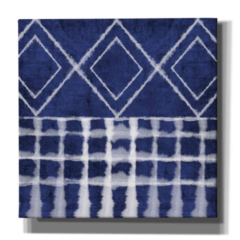 Image of 'Blue Shibori D' by Linda Woods, Canvas Wall Art
