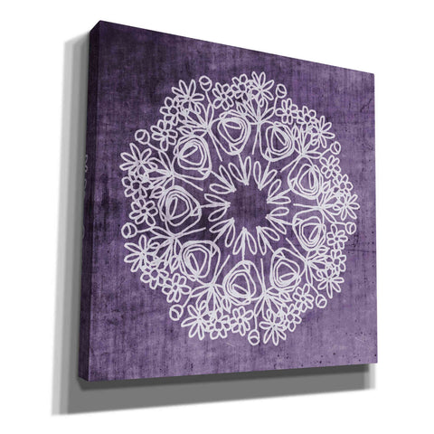 Image of 'Boho Glow Mandala II' by Linda Woods, Canvas Wall Art