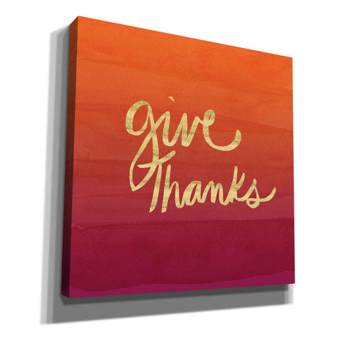 Image of 'Give Thanks' by Linda Woods, Canvas Wall Art
