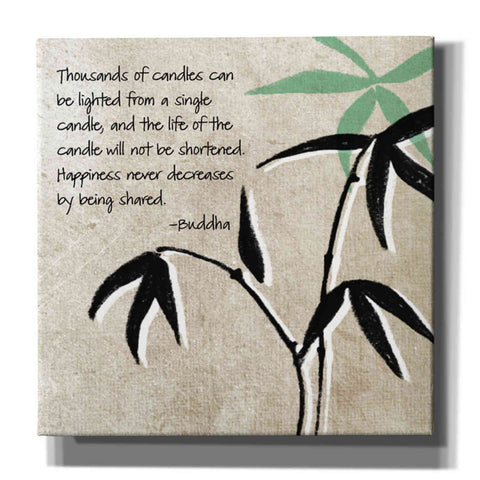 Image of 'Happiness' by Linda Woods, Canvas Wall Art