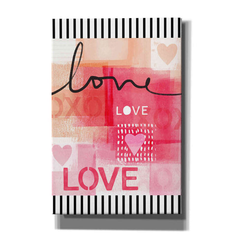 Image of 'Love Vertical' by Linda Woods, Canvas Wall Art