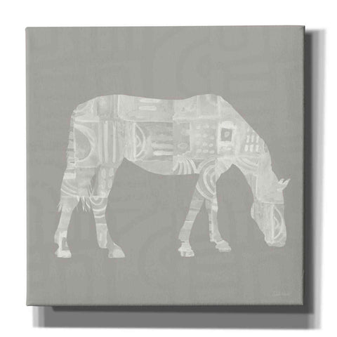 Image of 'Modern Farm Horse II' by Linda Woods, Canvas Wall Art