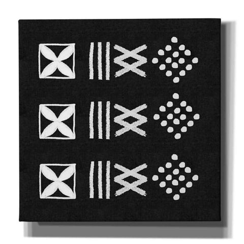 Image of 'Mud Cloth VII' by Linda Woods, Canvas Wall Art