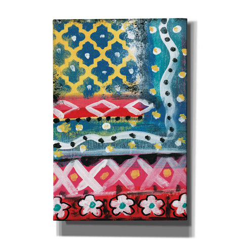 Image of 'Pattern Painting IV' by Linda Woods, Canvas Wall Art