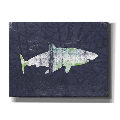 Image of 'Shark I' by Linda Woods, Canvas Wall Art