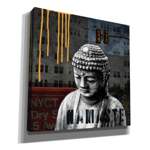 Image of 'Urban Buddha III' by Linda Woods, Canvas Wall Art