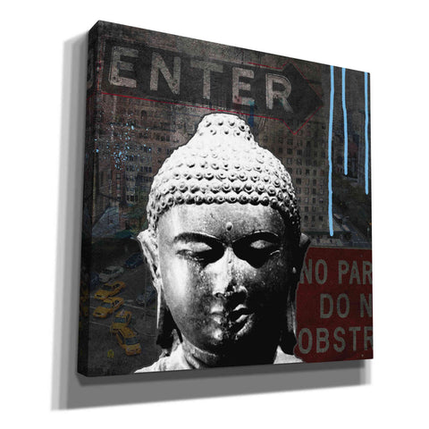 Image of 'Urban Buddha IV' by Linda Woods, Canvas Wall Art
