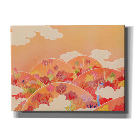 Image of 'Autumn Hill' by Zigen Tanabe, Giclee Canvas Wall Art