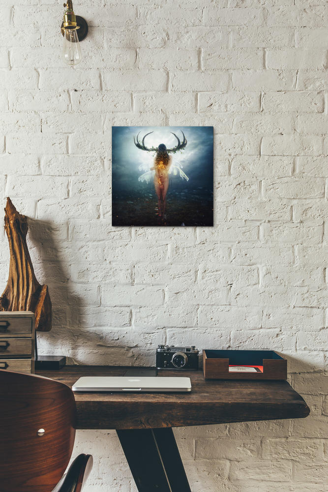 'Shelter' by Mario Sanchez Nevado, Canvas Wall Art,12x12